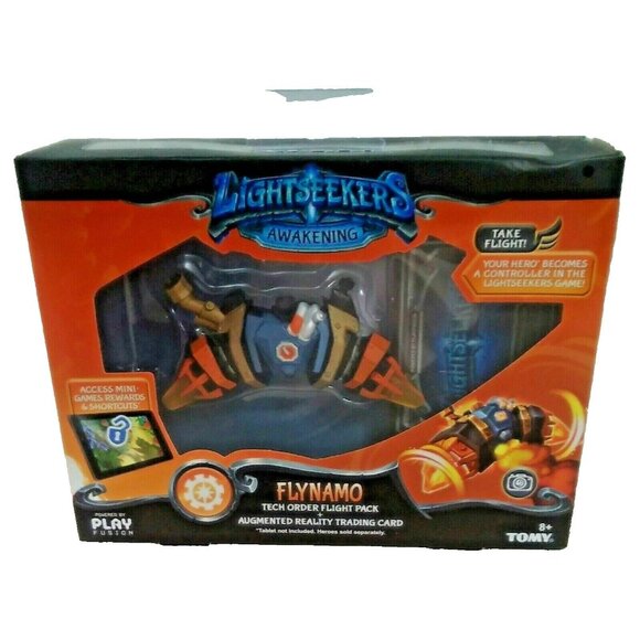 TOMY Lightseekers Awakening Flight Pack Figure and Trading Card Flynamo - Picture 2 of 7